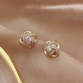 Female Dandelion Stud Earring 100% 925 Sterling Silver Earrings for Women Gift Sterling-Silver-Jewelry Pendientes Mujer