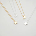 2024 New Women Chocker Gold/Silver Color Chain Star Heart Choker Necklace Jewelry Collana Kolye Bijoux Collares Mujer Collier