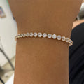 Cubic Zirconia Beach Bracelet Bangle Tennis Rhinestones Bracelets for Women Wedding Jewelry Pulseras Mujer