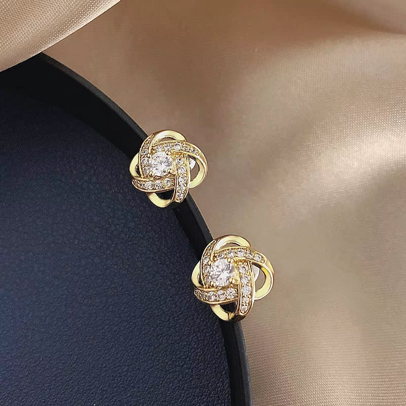 Female Dandelion Stud Earring 100% 925 Sterling Silver Earrings for Women Gift Sterling-Silver-Jewelry Pendientes Mujer