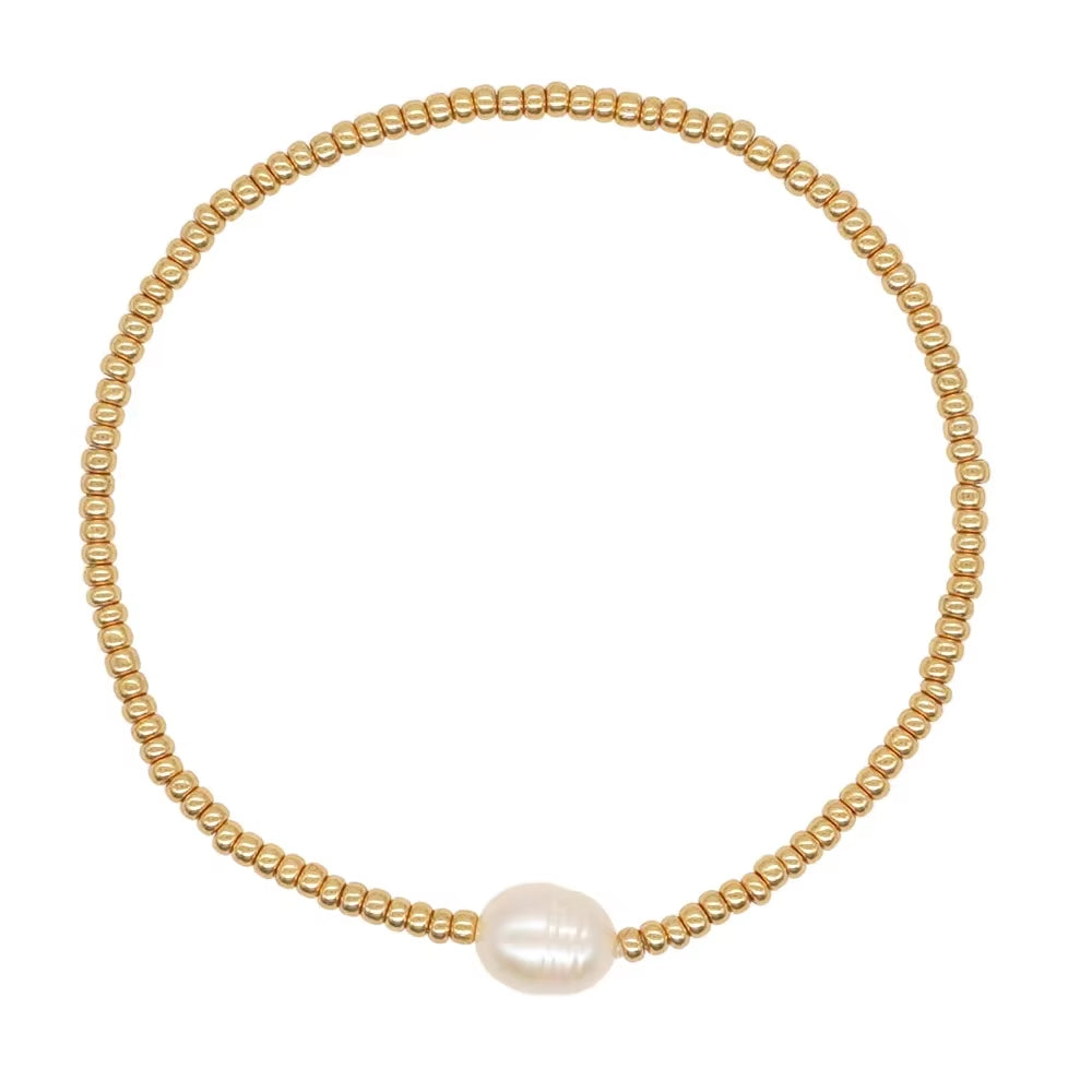 Natural Pearl Bracelet Set Jewelry for Women Gold Plated Miyuki Pulseras Mujer